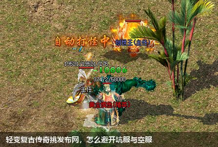 轻变复古传奇挑发布网，怎么避开坑服与空服