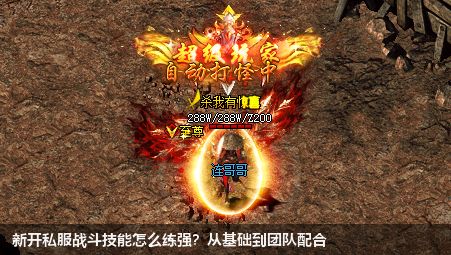 新开私服战斗技能怎么练强?从基础到团队配合