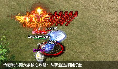 传奇私服网站六条核心攻略:从职业选择到打金