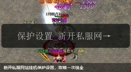 新开私服网站挂机保护设置,攻略一次说全