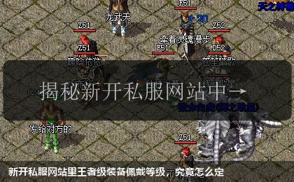 新开私服网站里王者级装备佩戴等级,究竟怎么定 新开私服网站里王者级装备佩戴等级,究竟怎么定