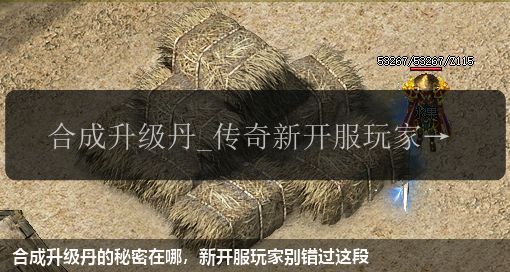 合成升级丹的秘密在哪,新开服玩家别错过这段 合成升级丹的秘密在哪,新开服玩家别错过这段