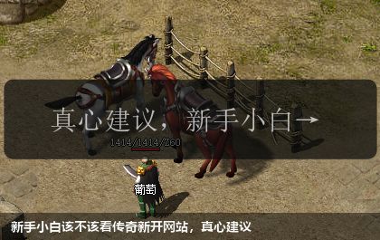 新手小白该不该看新开传奇私服网站，真心建议